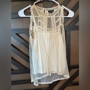 Lace top and under shirt